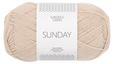 Produktbild von Sandnes Sunday 50g - Wolle 2321 marzipan