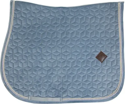 Produktbild von Kentucky Horsewear Dressurschabracke Velvet Schabracke Hellblau Full