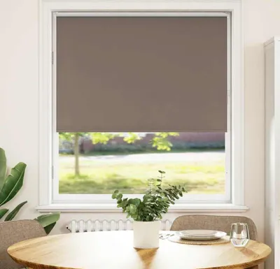 Produktbild von Verdunkelungsrollo Kaffeebraun 115x175 cm Stoffbreite 110,7 cm ,Rollos 2025