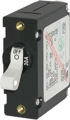 Immagine prodotto di Blue Sea Systems Interruttore magnetico Ac/dc unipolare 30a Nero Nero Taglia unica