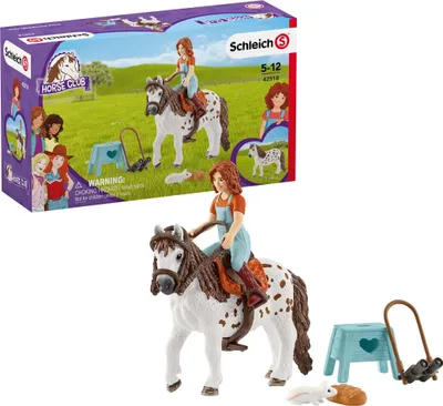 Obrázok produktu pre schleich HORSE CLUB 42518, Horse with rider, Horses, 5 rok / roky, Viacfarebný, Plast