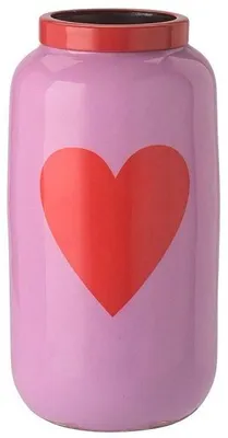 Produktbild von Gift Company Vase Saigon Herz Pink Lavender