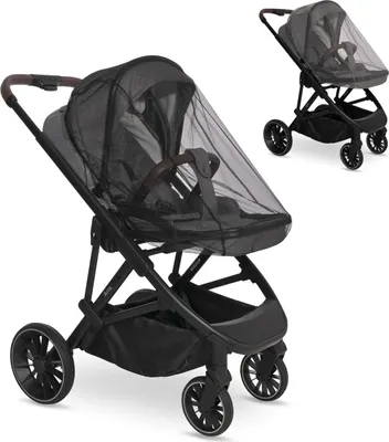 Image de Lorelli Moustiquaire pour poussette, buggy Moustiquaire, pour toutes les monoplaces noir