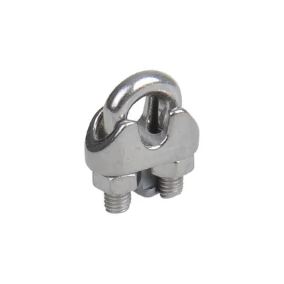 Produktbild von Seilklemmen AISI316 aus Edelstahl 4-5mm Drahtseilklemmen für Meerwasser geeignet
