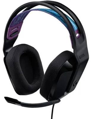 Produktbild von Leichtes kabelgebundenes Gaming-Headset mit Memory Foam und 3,5-mm-Anschluss