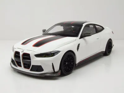 Produktbild von Minichamps 110023022 BMW M4 CSL 2022 weiß 1:18