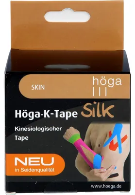Produktbild von Höga-K-Tape Silk 5cmx5m skin KinesiologischerTape, 1 St. Pflaster
