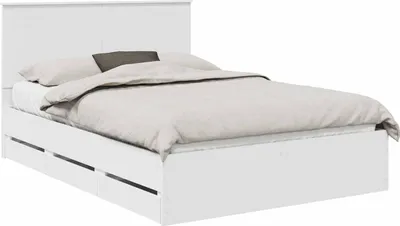 Immagine prodotto di vidaXL Struttura letto con cassetti bianco 140 x 190 cm Legno ingegnerizzato