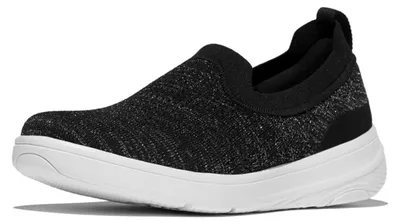 Produktbild von FITFLOP FitFlop Super-Q Knit Slip-Ons SCHWARZ 37