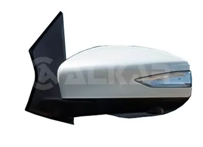 Produktbild von ALKAR 6140667 Außenspiegel Seitenspiegel Rechts für NISSAN PULSAR Schrägheck (C13) Beheizt Konvex Grundiert Elektrisch