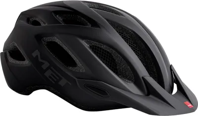 Produktbild von MET Fahrradhelm Crossover , Schwarz matt, 60-64 cm