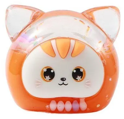 Immagine prodotto di iTOTAL Globo neve con gatto arancione dalla testa a bolla