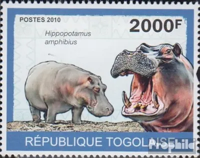 Produktbild von Briefmarken Togo 2010 Mi 3478 (kompl.Ausg.) postfrisch Flusspferde