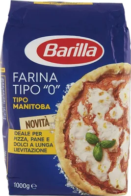 Produktbild von 3x Farina Barilla Tipo "0" per Pizza Napoli Pizzamehl Pizza Mehl 1kg