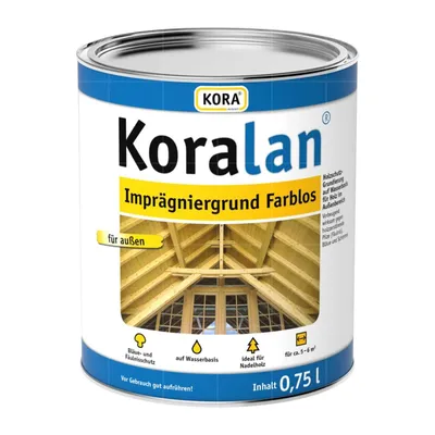 Produktbild von KORA Koralan Imprägnier Grund Farblos - 0.75 Ltr (Farblos)