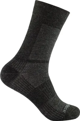 Produktbild von Wrightsock MERINO COOLMESH II, Crew, Grey / Black, L