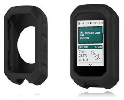 Produktbild von Schutzhülle für Garmin Edge MTB Fahrradcomputer, Silikon, Stoßfest, Staubdicht, Wasserdicht, Schwarz
