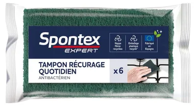 Produktbild von SPONTEX EXPERT 6er-Packung Mehrzweck-Scheuerschwämme für den täglichen Gebrauch