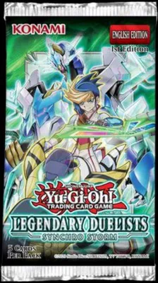 Obrázok produktu pre Yu-Gi-Oh! TCG – Legendárni duelisti: Synchro Storm – balíček kariet (EN)