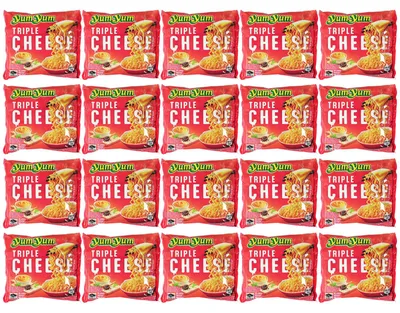 Produktbild von Yum Yum Instantnudeln Triple Cheese Geschmack 20x 100g