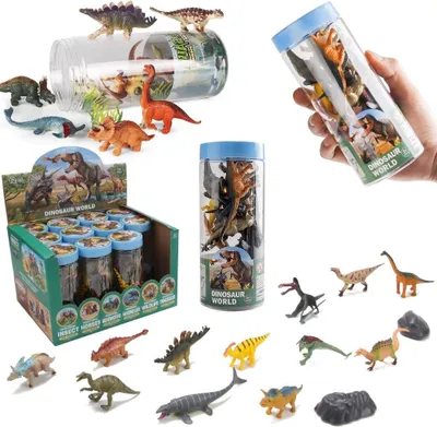 Zdjęcie produktu dla Dinozaury w tubie 14el