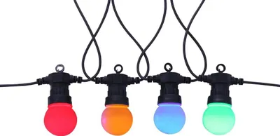 LED-Lichtschnur 4,5 m IP44 für Innen und Außen