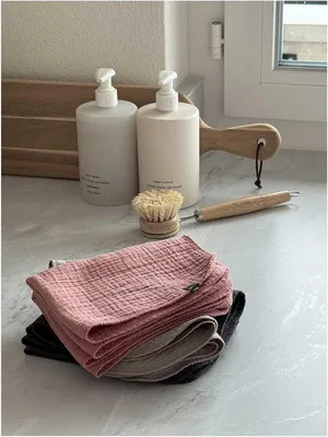 Produktbild von Famanu Reinigungstücher Set 3 Stück - 100% Baumwolle