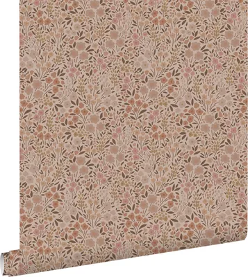 Produktbild von ESTAhome Ružové terakotové kvety tapety - 139700 - 0,53 x 10,05 m