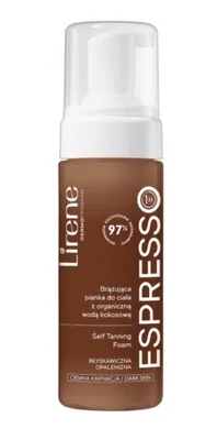 Obrázok produktu pre Lirene, Samoopaľovací pena na telo s vôňou espressa, 150 ml