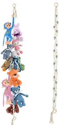 Produktbild von Handorganizer mit Clips für Kuscheltiere und Zubehör