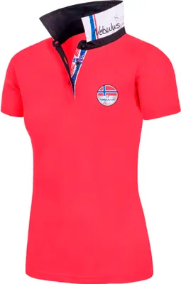 Immagine prodotto di Nebulus Polo REBOUND Damen, Camicia, Felpa, Polo, P6587 - Damen, rot-schwarz, XL/42
