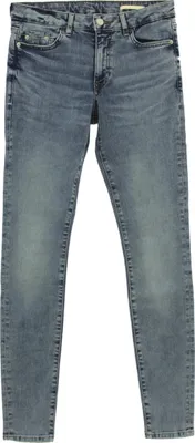 Produktbild von 32967 EDC by Esprit, Medium Rise Skinny, Damen Jeans, Stretchdenim, blue used, W 25 L 32
