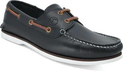 Produktbild von Herren Bootsschuhe Seajure Zlatni marineblaues Leder