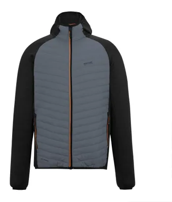 Imagen del producto de Chaqueta híbrida "Andreson" para hombre, modelo RG12247 (talla 5XL), color gris tormenta/