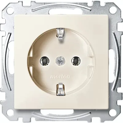 Produktbild von MERTEN MEG2301-0444 Steckdose SCHUKO weiß System M