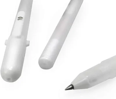 Obrázek produktu pro Sakura GellyRoll – sada gelových per – 3 kusy – 0,5/0,8/1,0 mm – lesklé – bílé
