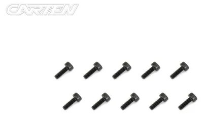 Imagen del producto de Tornillos M2x6mm, 10 unidades, accesorios para modelismo