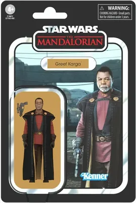 Obrázek produktu pro Star Wars The Vintage Collection Greef Karga, 4 rok/roky, Vícebarevný