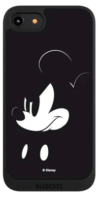 Produktbild von NIVOCASE Handyhülle für Apple iPhone 7  Hülle NIVOpure Case Schwarz Disney Mickey Mouse Offizielles Lizenzprodukt