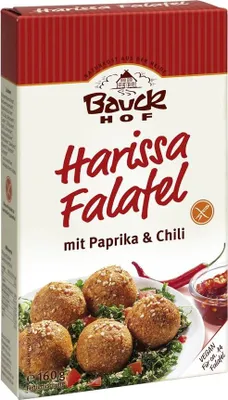 Produktbild von Bauckhof - Harissa-Falafel glutenfrei  - 160g