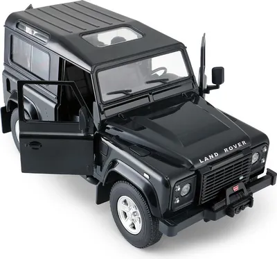 Image de Land Rover Defender voiture télécommandée 1:14 RASTAR, noir RASTAR