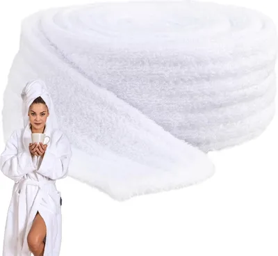 Produktbild von Bademantel Gürtel Ersatz - Baumwoll-Bademantelgurt für Damen und Herren - Home Gürtel für Frottee Hotel Bademantel