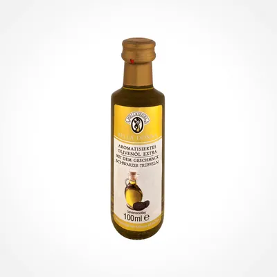 Image de Huile d'olive extra vierge au goût de truffe noire 100 ml