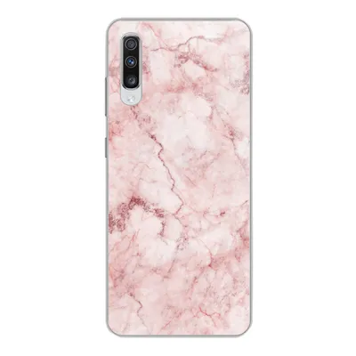 Produktbild von MuchoWow® Handyhülle Schutzhülle Hülle für Samsung Galaxy A70 Marmor - Rosa - Luxus Silikon Softcase Handy Hülle - Schutzhaube