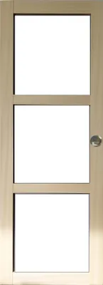 Immagine prodotto di Porta scorrevole in legno Ayous con vetro trasparente H204 x L83 cm, Coquilles GD MENUISERIES