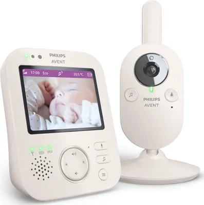 Produktbild von Philips Avent Babyphone SCD891 Video 3.5 Zoll Nachtsicht Temperatur Sound