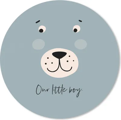 Produktbild von MuchoWow® Mauspad Mousepad Zitate - Unser kleiner Junge - Sprichwörter - Jungen - Baby - Kleiner Junge 20x20 cm - Mousepads - Maus Mat - Pad - Mausunterlage - Schreibtischmatte