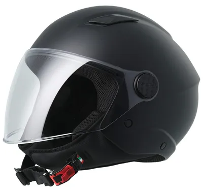 Produktbild von Jethelm Vito Uno Motorradhelm ECE 22.06 Mattschwarz Gr. M (57-58 cm)