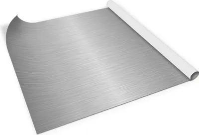 Produktbild von Gebürstetes metall – PVC Klebefolie für Möbel – Möbelrenovierungsfolie – Möbelfolie selbstklebend – Küche – Schränke – Möbeldekorfolie – 100x50 cm