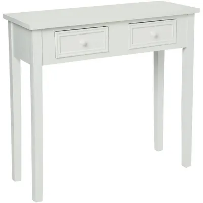 Image de Console - Atmosphera - Charme - Bois - Blanc